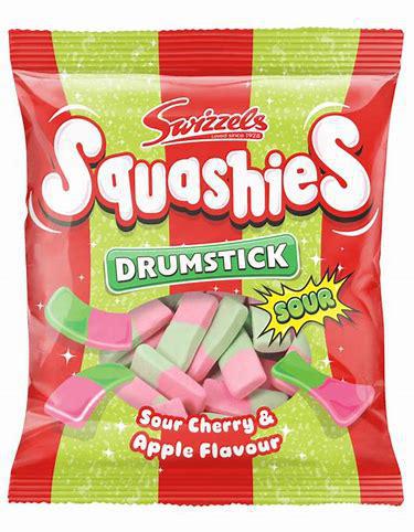 Swizzels - Drumstick Squashies Sour Cherry & Apple 120g