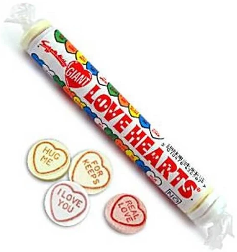 Swizzels Matlow - Giant Love Hearts ,39g