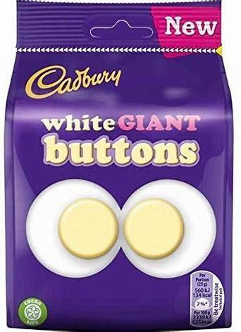 Cadbury - White Buttons Giant Chocolate Bag, 100g