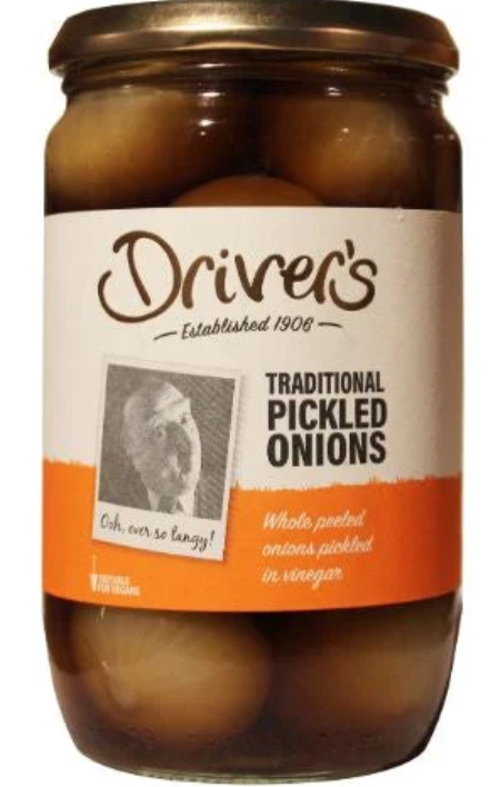 Drivers Pickled Onions, 450g