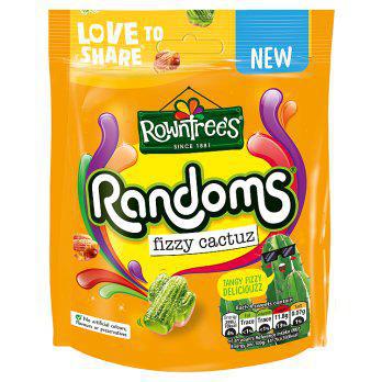Rowntrees - Randoms Fizzy Cactuz 130g
