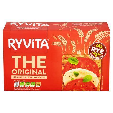 Ryvita Dark Rye Crispbread, 250g
