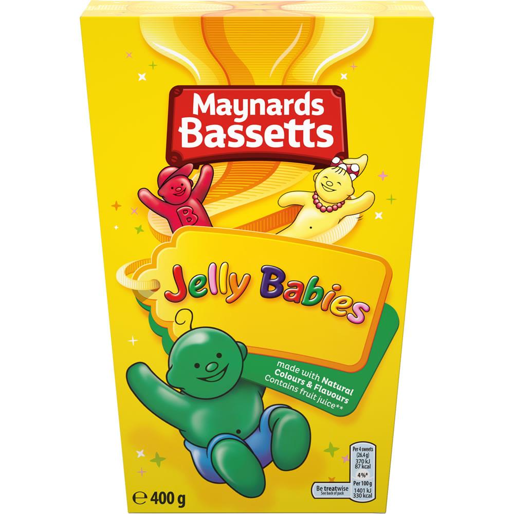 Maynards Bassetts - Jelly Babies, 350g carton