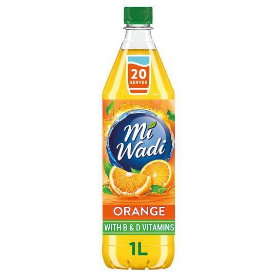 Miwadi - Orange NAS Squash 1L