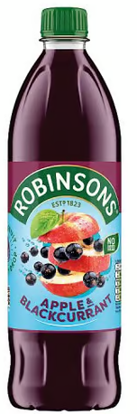 Robinsons Apple & Blackcurrant Squash 1ltr