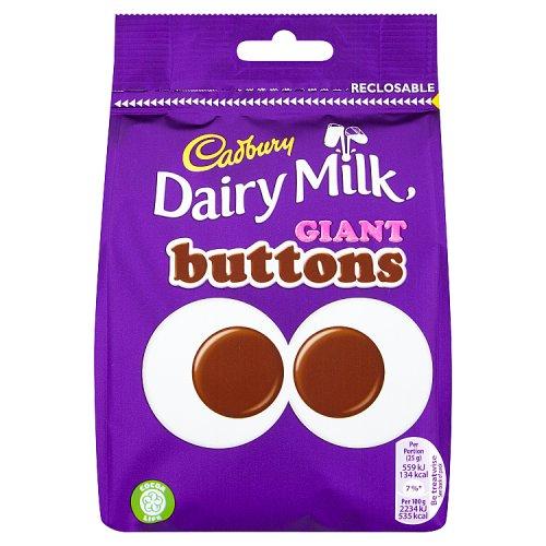 Cadbury - Dairy Milk Giant Buttons Pouch, 100g