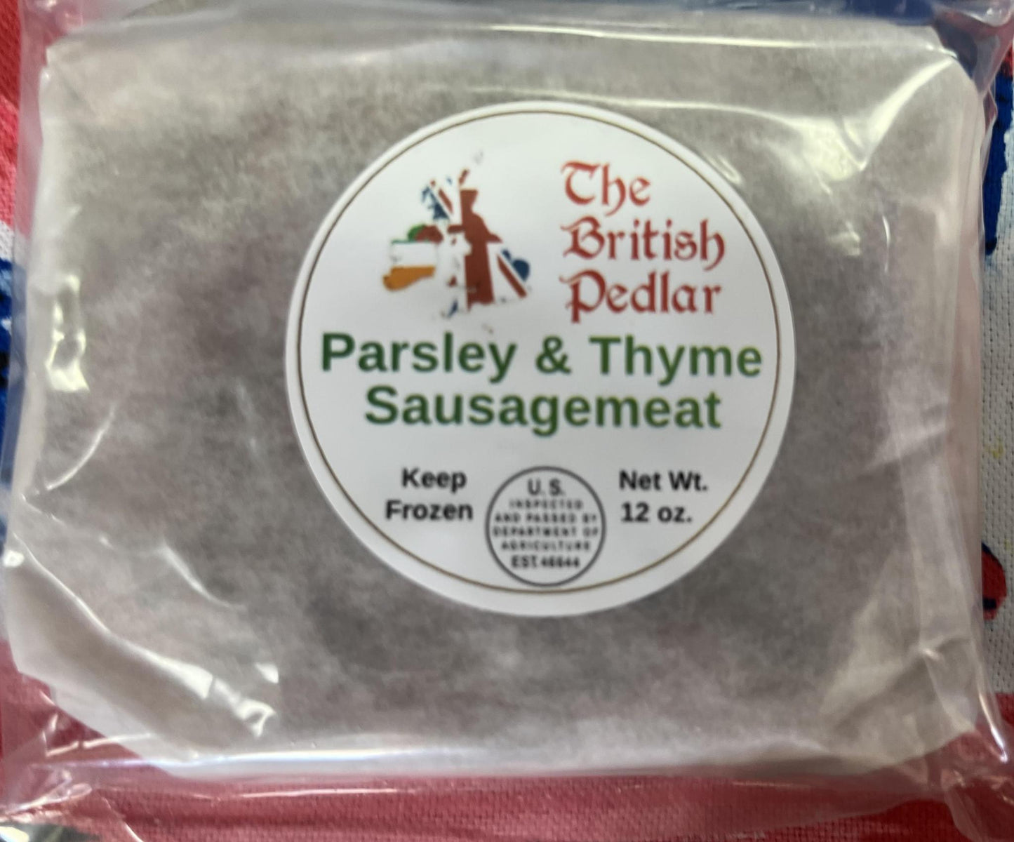 British Pedlar - Parsley & Thyme Sausage Meat 12oz