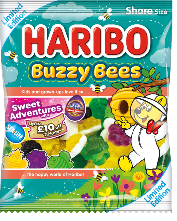 Haribo - Busy Bees Clipstrip, 160g
