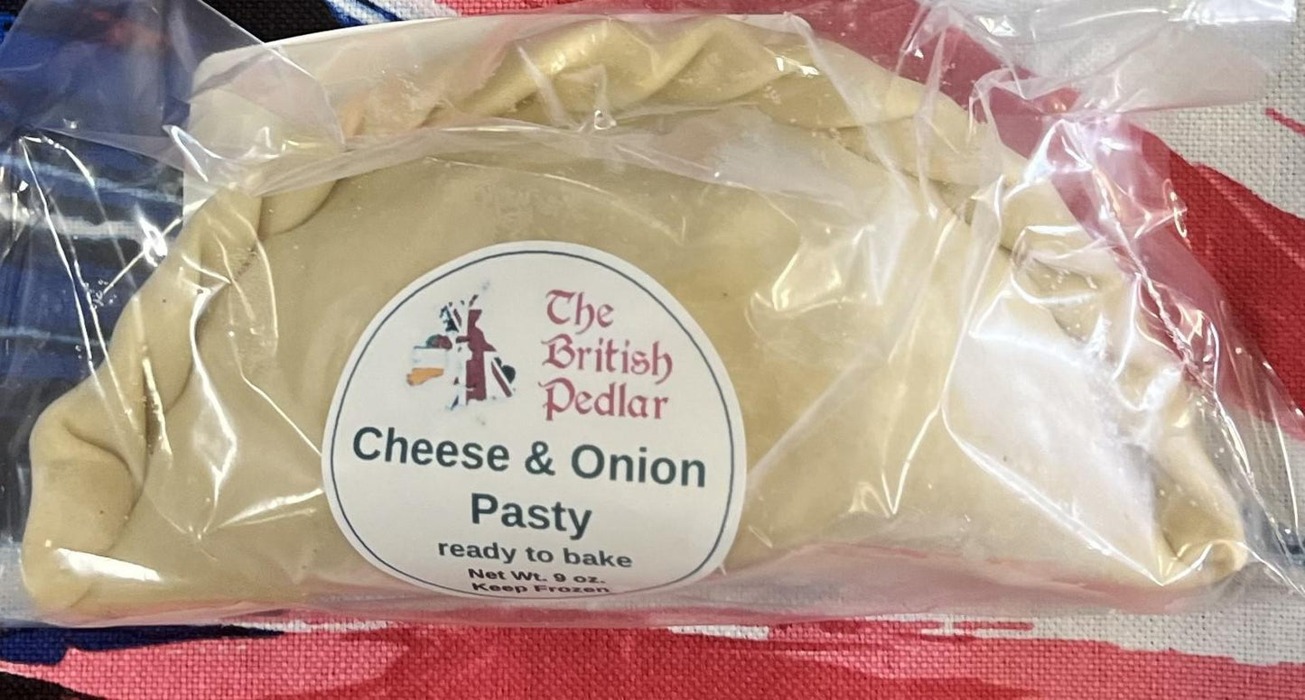 British Pedlar - Cheese & Onion Pasties 9oz