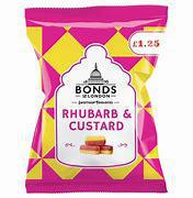 Bonds of London - Rhubarb & Custard Sweets Bags 130g