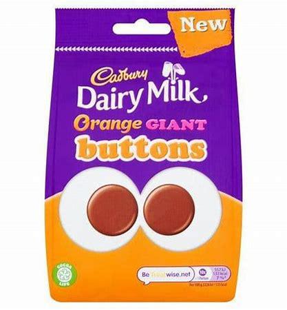 Cadbury - Giant Orange Buttons, 100g