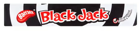 Candyland Barratt Black Jack Chews Stick 36g