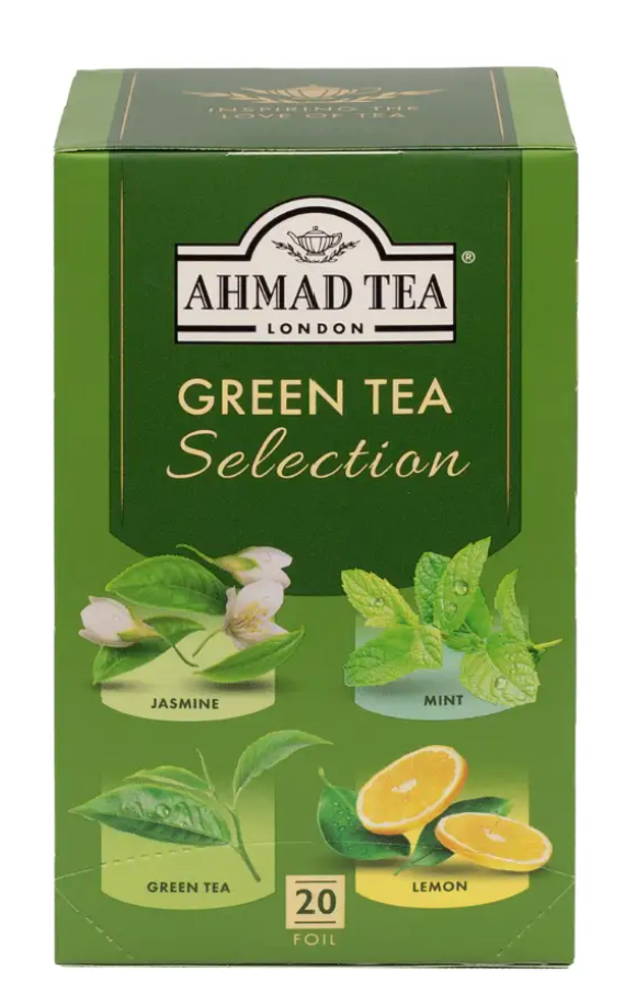 Ahmad Tea - Green Tea Selection, 20ct Bags