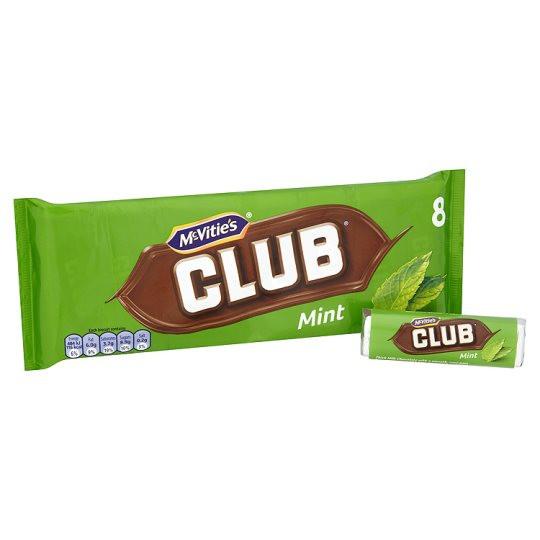 McVitie's Club Mint, 7pk