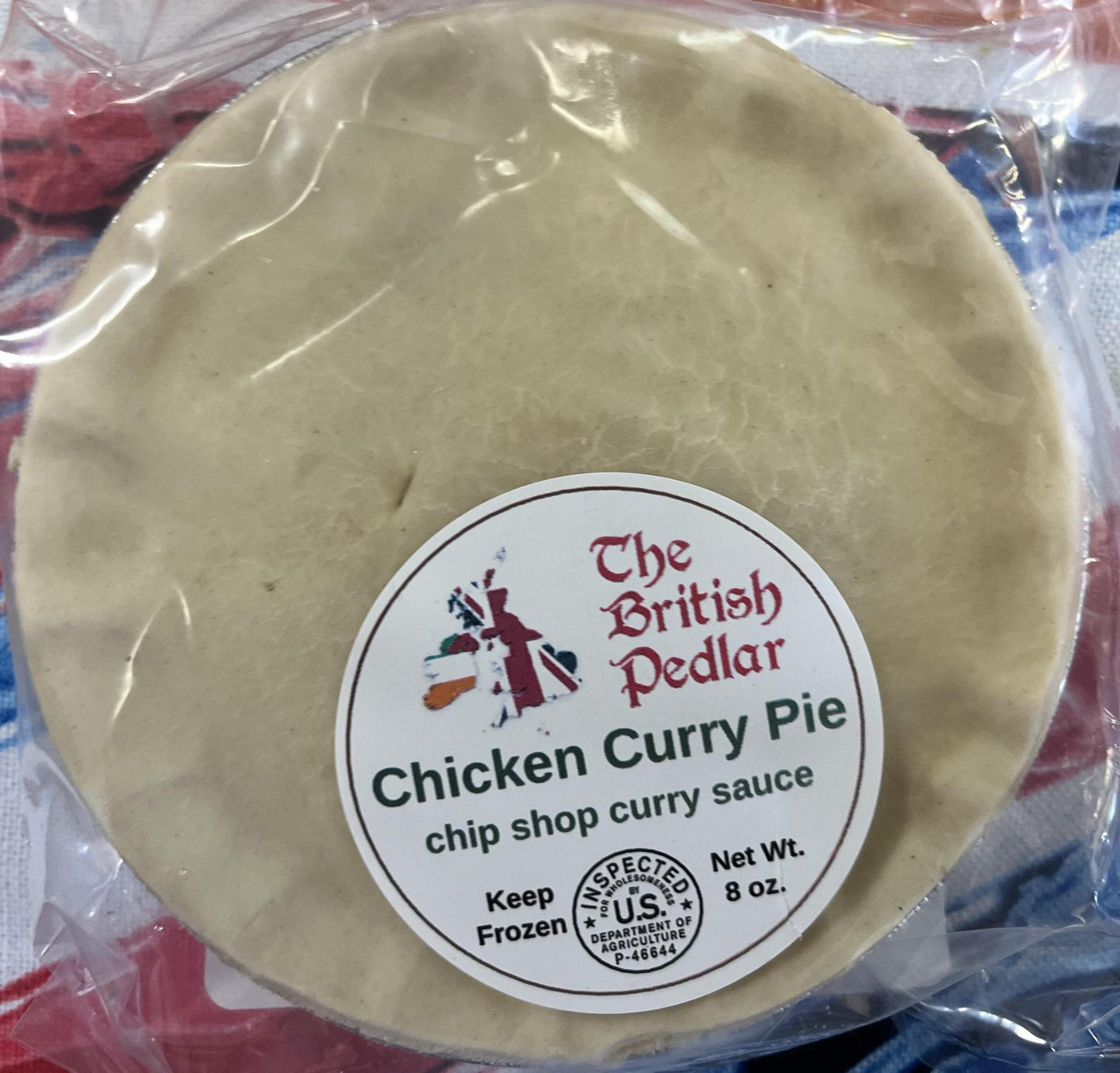 British Pedlar - Chicken Curry Pie 5 Inch, 8oz