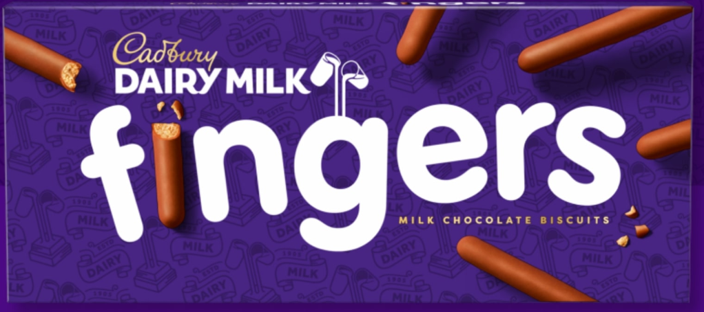 Cadbury - Milk Chocolate Fingers, 114g