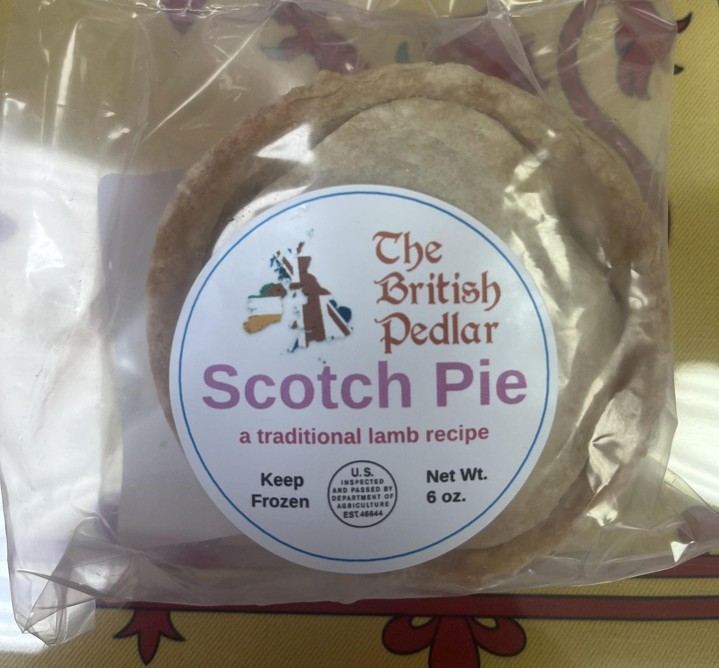 British Pedlar - Traditional Scotch Pie 6oz