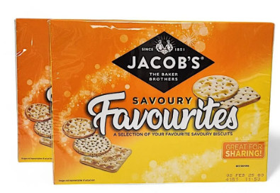 Jacobs - Savoury Favourites Crackers Assortment, 300g