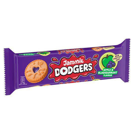 Burtons Jammie Dodgers - Apple & Blackcurrant, 140g