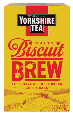 Taylors of Harrogate - Yorkshire Tea Biscuit Brew, 40 teabags