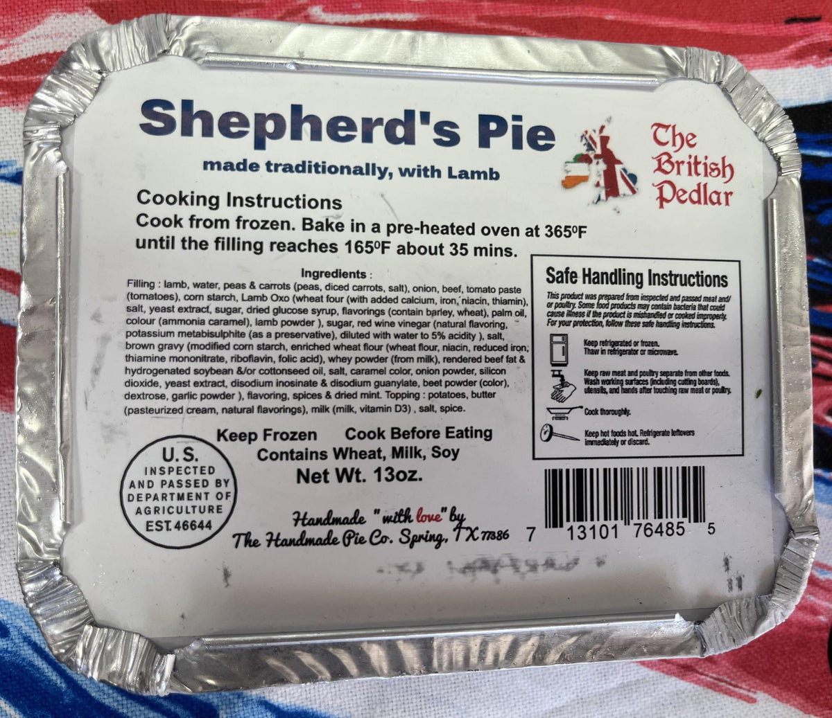 British Pedlar - Shepherd's Pie, 13oz