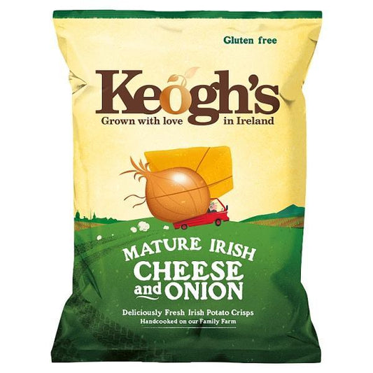 Keogh’s Mature Irish Cheese & Onion Crisps 125g
