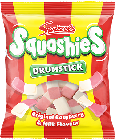 Swizzels - Drumstick Squashies Strawberry & Cream 120g