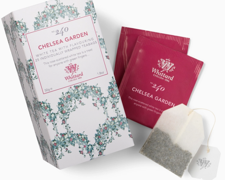 Whittard of Chelsea Garden Tea 25 Individually Wrapped Teabags