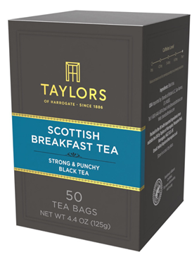 Taylors of Harrogate - Scottish Breakfast Tea - 50 Tea Bags