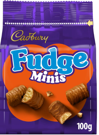 Cadbury - Fudge Minis, 100g