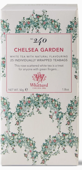 Whittard of Chelsea Garden 25 Individually Wrapped Teabags