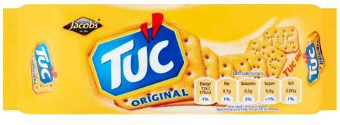 Jacob's Tuc Crackers, 100g