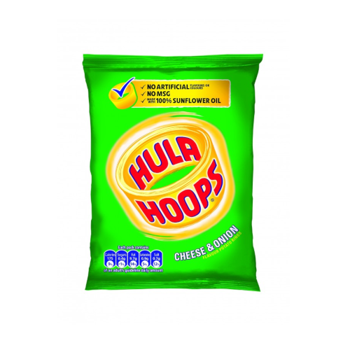 KP-Hula Hoops - Cheese & Onion, 34g