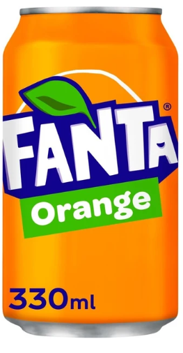 Fanta Orange 330ml cans