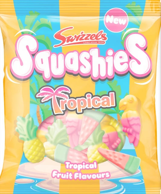 Swizzels - Drumstick Tropical Squashies,100g