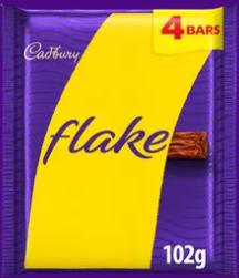 Cadbury - Flake, 4pk 102g