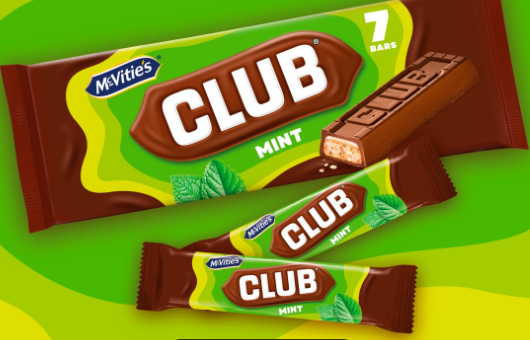 McVitie's Club Mint, 7pk