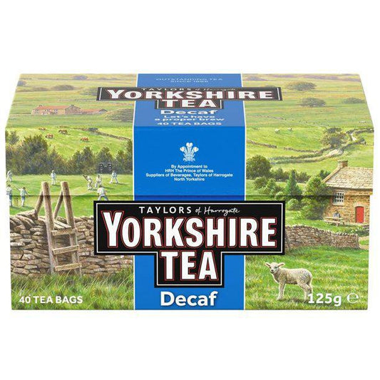 Taylors of Harrogate - Yorkshire Decaffeinated Tea - 40 Tea Bags