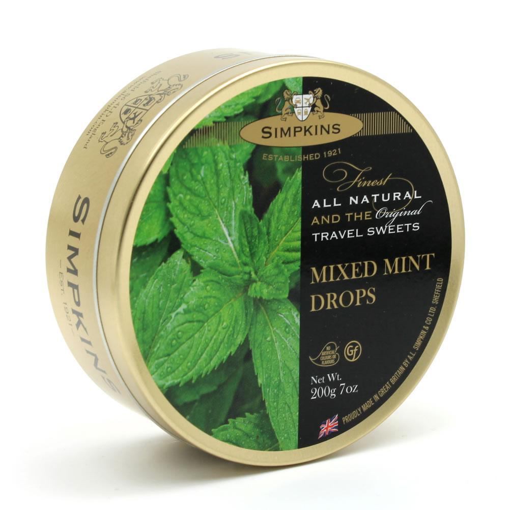 Simpkins - Mixed Mint Travel Sweets Tin