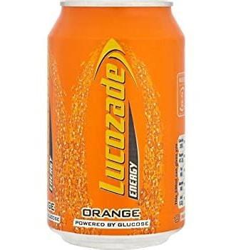 Lucozade Orange Can 330ml