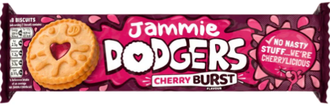 Burtons Jammie Dodgers - Cherry, 140g