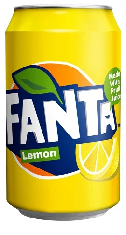 Fanta Lemon 330ml cans