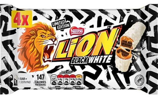Nestle - Lion Bar Black & White Multipack 4 x 30g