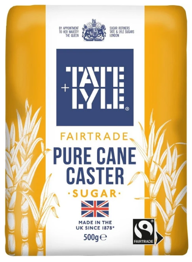 Tate & Lyle - Fairtrade Caster Sugar (500g