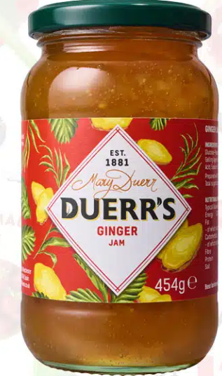 Duerr's - Preserved Ginger 454g 16oz