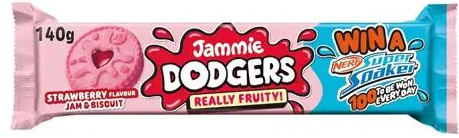 Burtons Jammie Dodgers - Strawberry, 140g