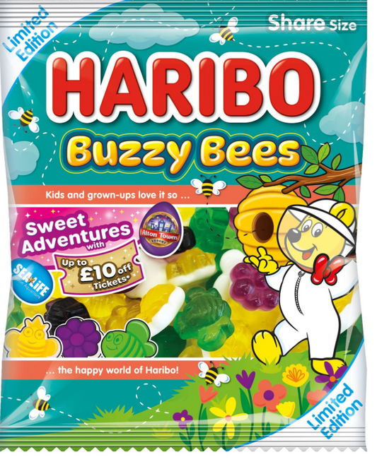 Haribo - Busy Bees Clipstrip, 160g