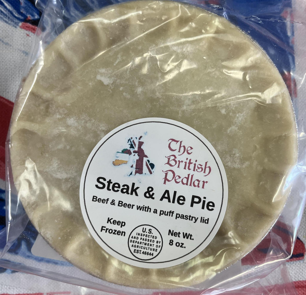 British Pedlar - Steak & Onion Pie 5 Inch, 8oz