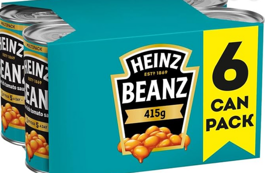 Heinz - Baked Beanz 6pk x 415g