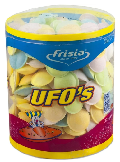 Frisia Flying Saucers Sweets 375g